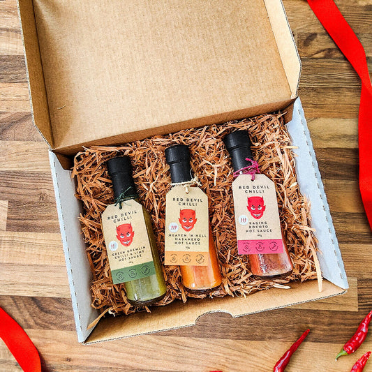 Red Devil Holy Trinity Hot Sauce Gift Pack